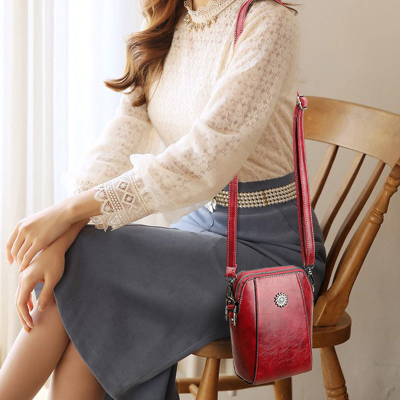 Vienna - Compact Solid Color Mini Handbag