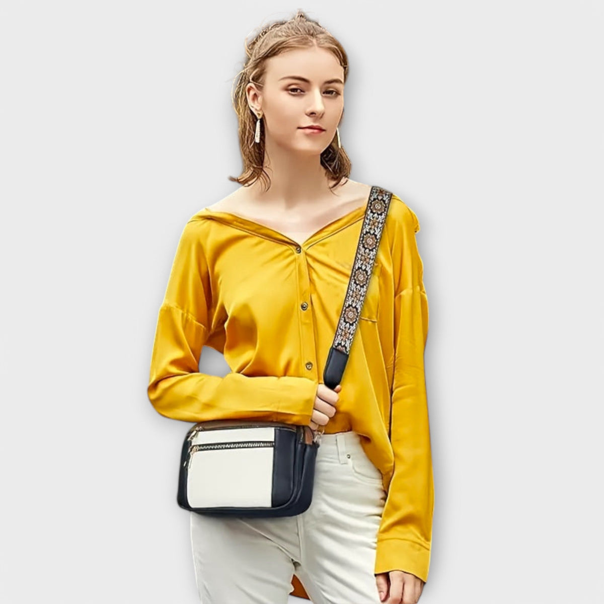 Crossbody Bag Made of Vegan Leather