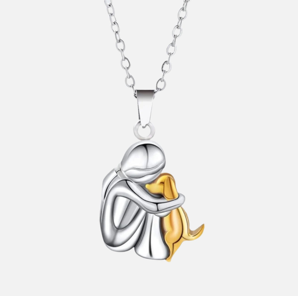 Elisa - Necklace with Dog-Shaped Pendant