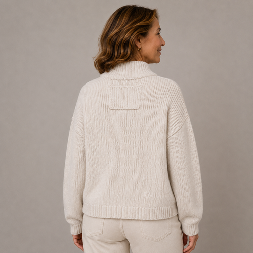 Augusta™ Stand Collar Button Cardigan