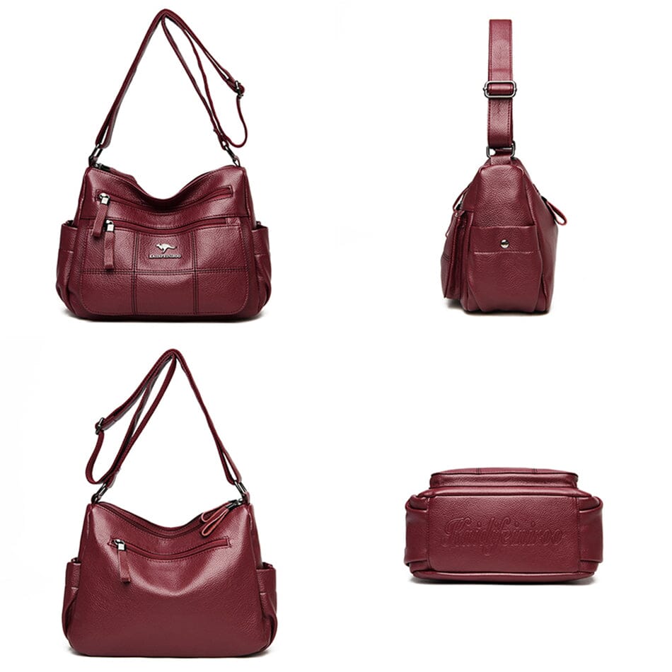 Evangeline | Designer Multi-Layer Crossbody Bag